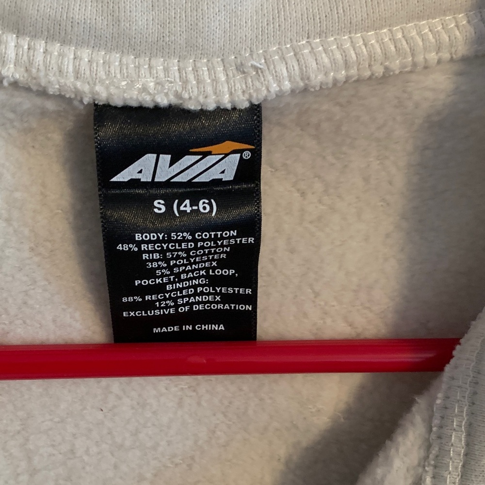 Avia White Quarter-Zip Pullover - image 2